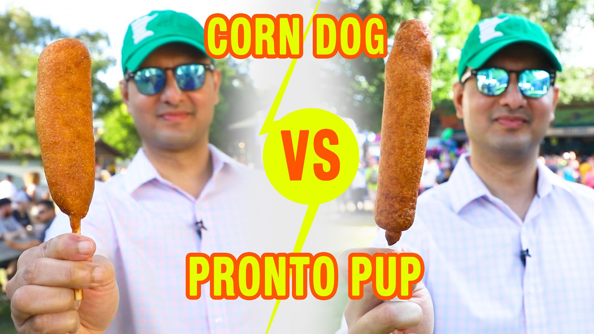 Corn Dog VS Pronto Pup
